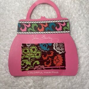 Vera Bradley 15 Hair Pins Retired Lola boho look, orig die cut purse packaging